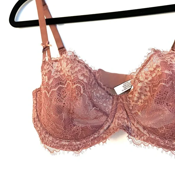 Victorias Secret Lace Unlined Bra - Picture 2 of 4